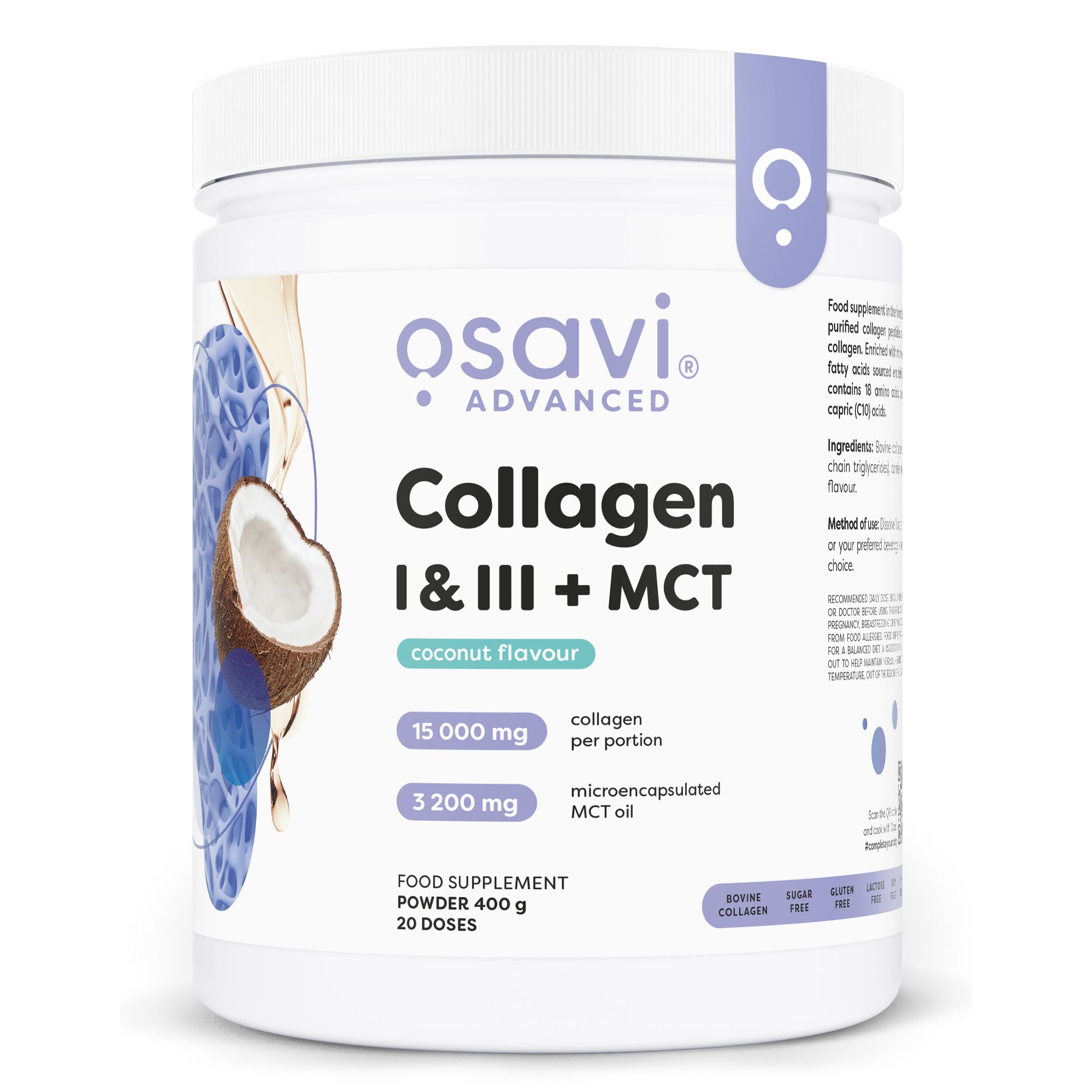 Osavi – Kolagén I a III + MCT