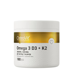 Ostrovit Omega 3 D3+K2 (180 Capsules) - Viking Supplements