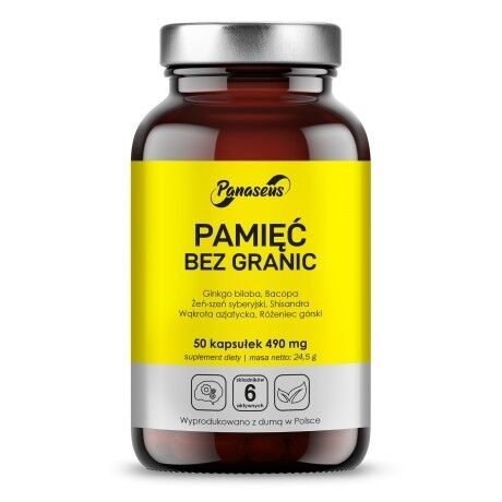 PANASEUS Pamäť bez hraníc (50 kapsúl) – Viking Supplements
