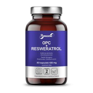 PANASEUS OPC + resveratrol (50 kapsúl) – Viking Supplements