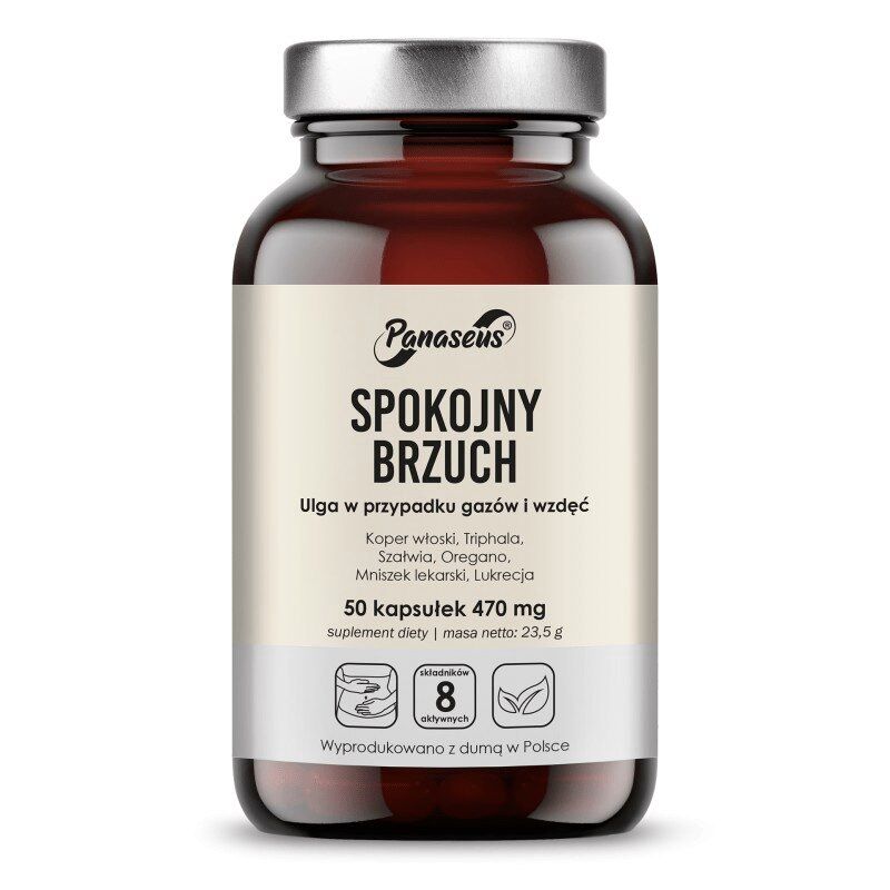 PANASEUS Úľava pre žalúdok (50 kapsúl) – Viking Supplements
