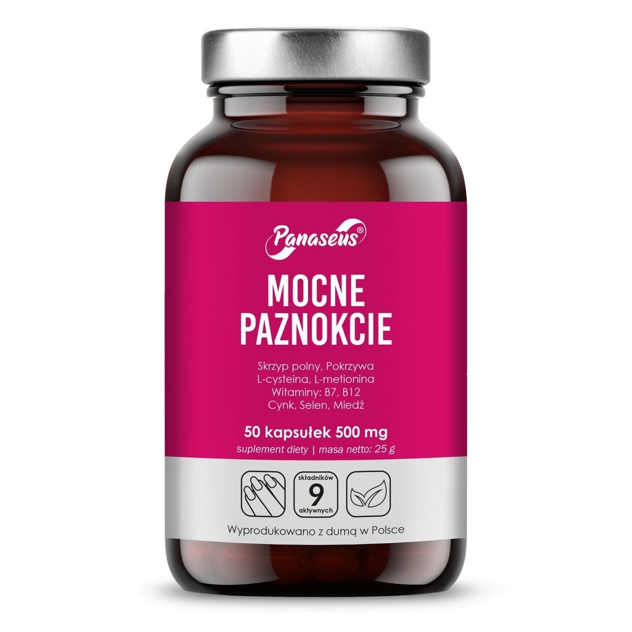 PANASEUS Silné nechty (50 kapsúl) – Viking Supplements