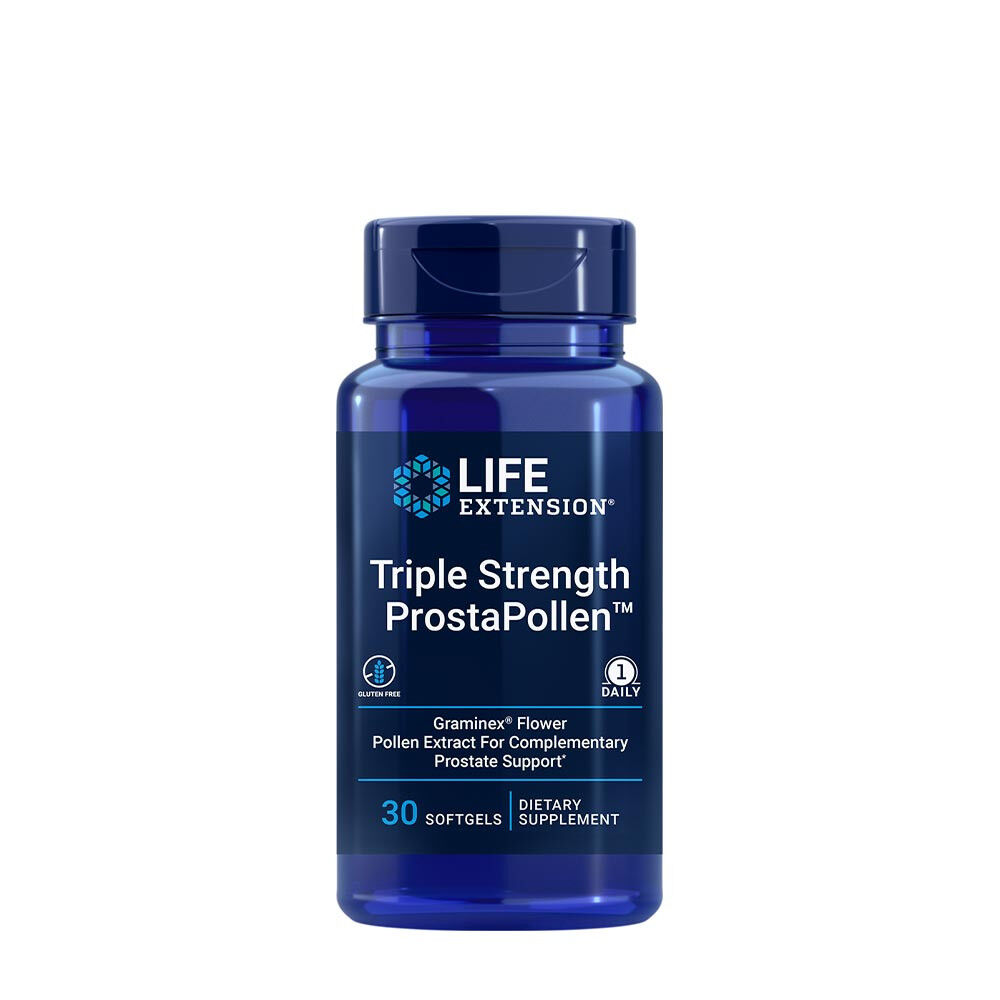 ProstaPollen s trojnásobnou silou – 30 mäkkých kapsúl – Viking Supplements