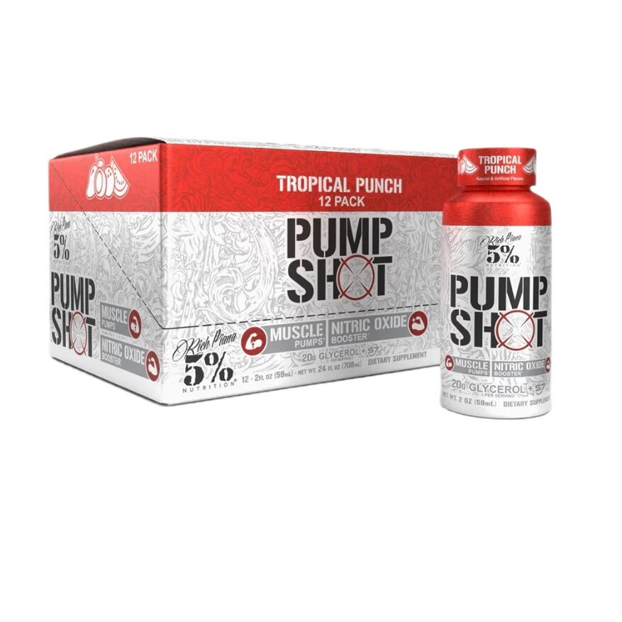 Pump Shot, Tropical Punch (EAN 850064402483) 12 x 59 ml