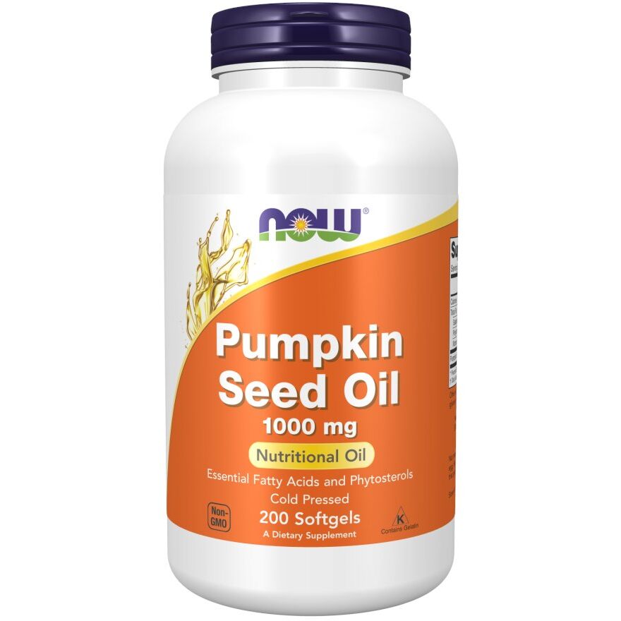 NOW Foods - Pumpkin Seed Oil, 1000mg - 200 softgels