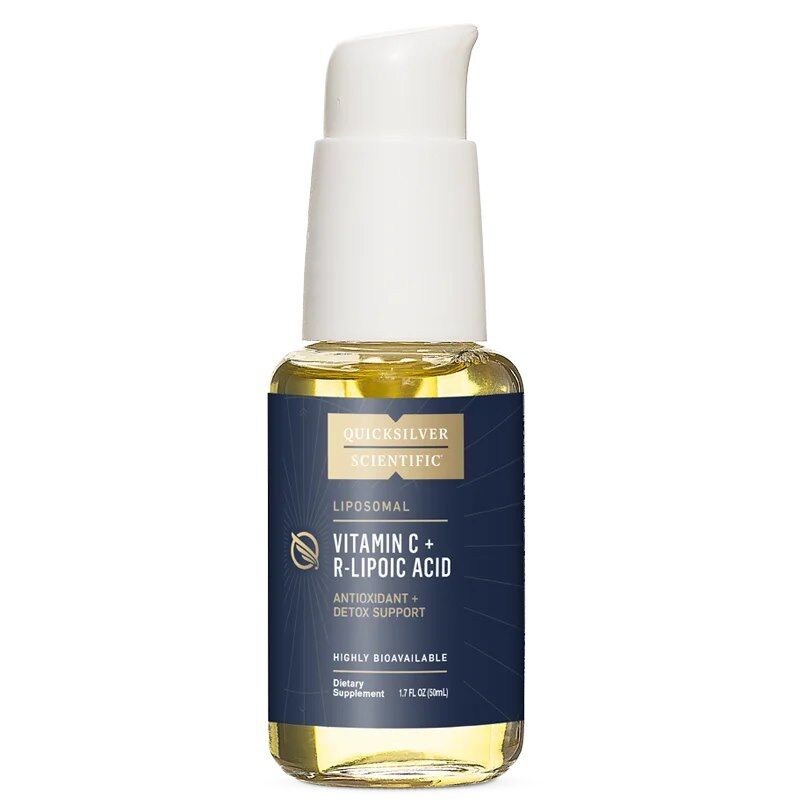 QUICKSILVER Lipozomálny vitamín C s kyselinou R-lipoovou (50 ml) – Viking Supplements