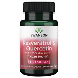 Resveratrol & Quercetin - 30 vcaps - Viking Supplements