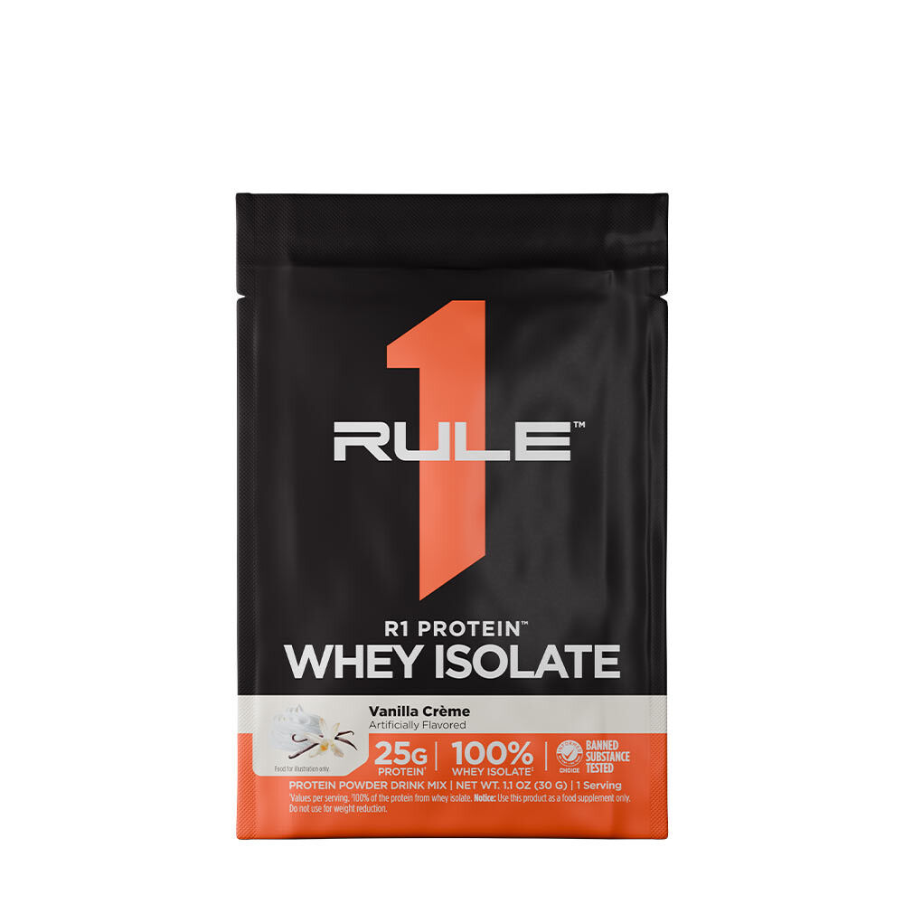 Vzorka proteínového izolátu Rule1 Proein Whey (30 g)