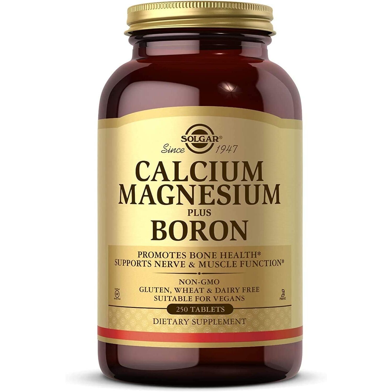 SOLGAR Vápnik, horčík a bór (250 tabliet) - Viking Supplements
