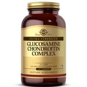 SOLGAR Komplex glukózamínu a chondroitínu s extra silným účinkom (150 tabliet) – Viking Supplements