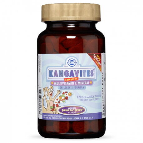 SOLGAR Kangavites – Vitamíny a minerály v tabletách (120 tabliet) – Viking Supplements