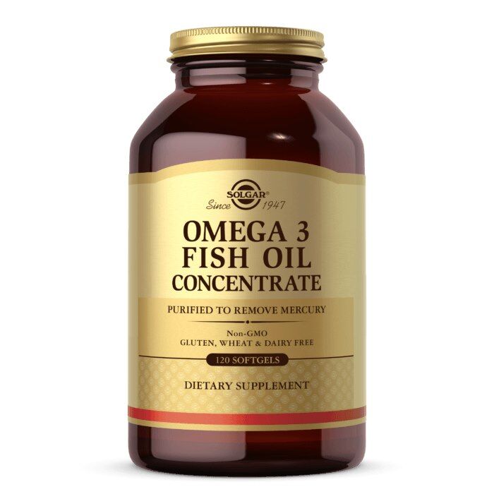 SOLGAR Omega 3 – koncentrát rybieho oleja (120 kapsúl) – Viking Supplements
