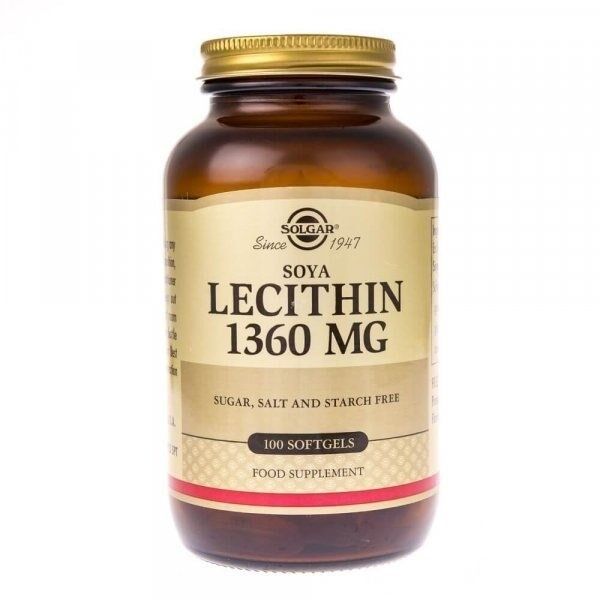 SOLGAR Sójový lecitín (100 kapsúl) – Viking Supplements