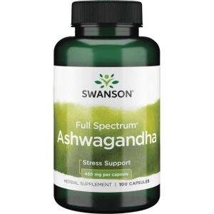 SWANSON Ashwagandha 450mg 100caps - Viking Supplements