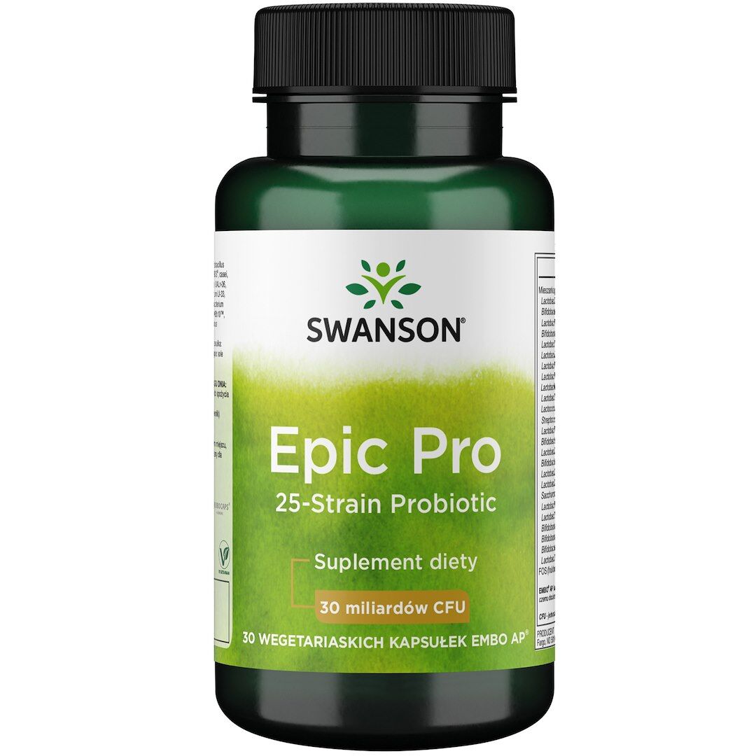 Swanson - Epic Pro 25-Strain Probiotic - 30 vcaps