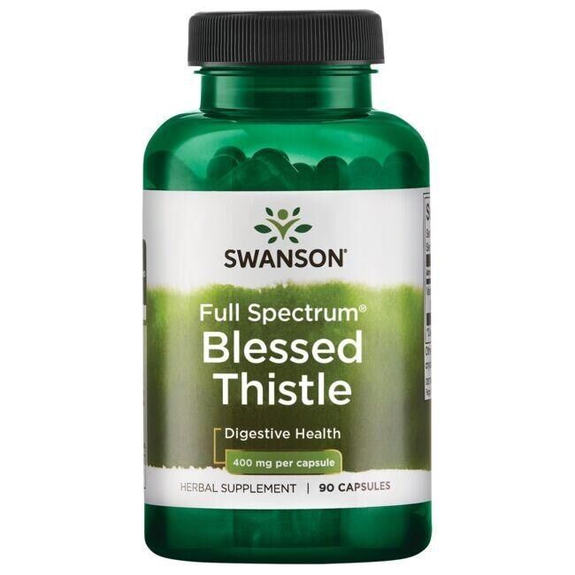 SWANSON FS Blessed Thistle 400 mg 90 kapsúl – Viking Supplements