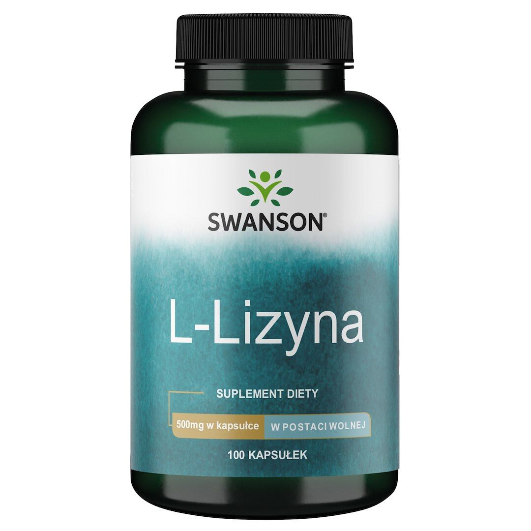SWANSON L-lyzín 500 mg 100 kapsúl – Viking Supplements