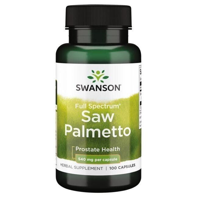 SWANSON Saw Palmetto 540 mg, 100 kapsúl – Viking Supplements