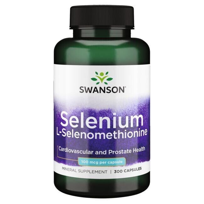 SWANSON Selen SeLECT 100 mcg 300 kapsúl – Viking Supplements
