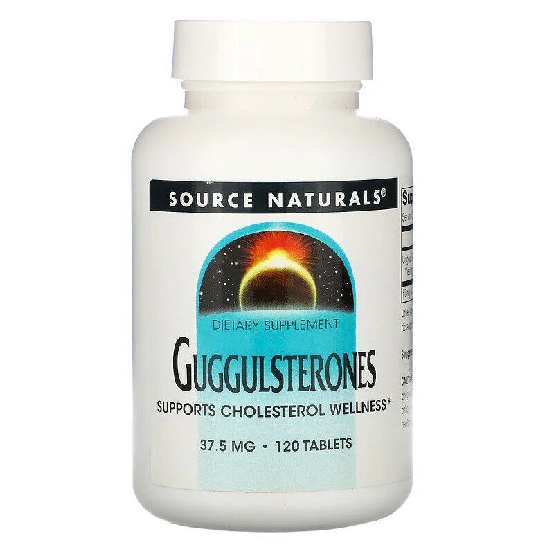 Source Naturals Guggulsterones 37.5mg 120 tablets