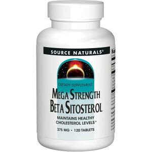 Source Naturals Mega Strength Beta-sitosterol 375 mg, 120 vegetariánskych tabliet – Viking Supplements