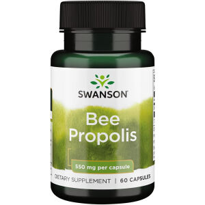 Swanson Bee Propolis 550mg 60 capsules - Viking Supplements