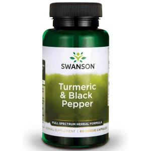 Swanson Kurkumín a berberín s čiernym korením, 60 kapsúl – Viking Supplements
