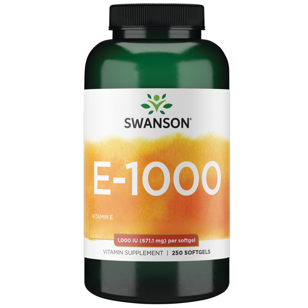 Swanson E-1000 1000 IU 250 kapsúl – Viking Supplements
