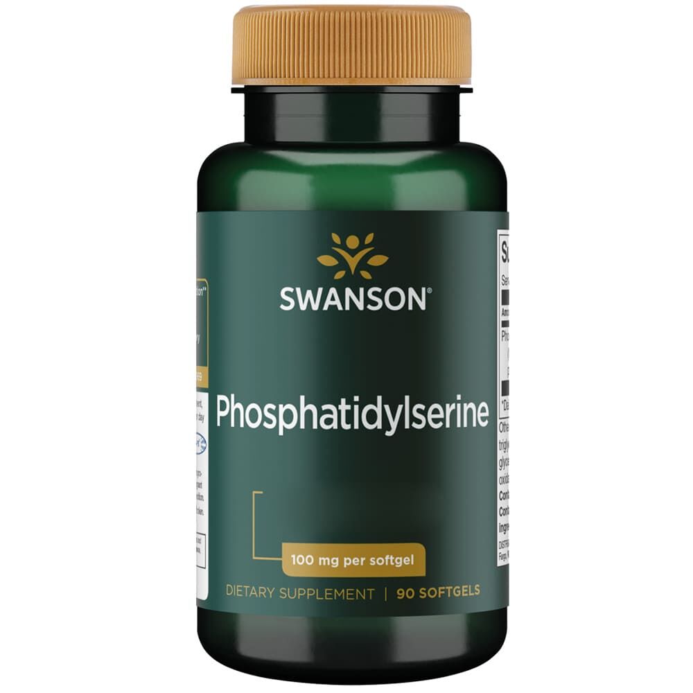 Swanson Fosfatidylserín 100 mg, 90 mäkkých kapsúl – Viking Supplements