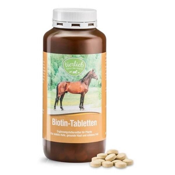 TIERLIEB Biotín pre kone (500 tabliet) – Viking Supplements