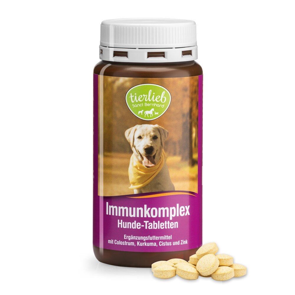TIERLIEB Immunkomplex – posilňovač imunity pre psov (180 tabliet) – Viking Supplements