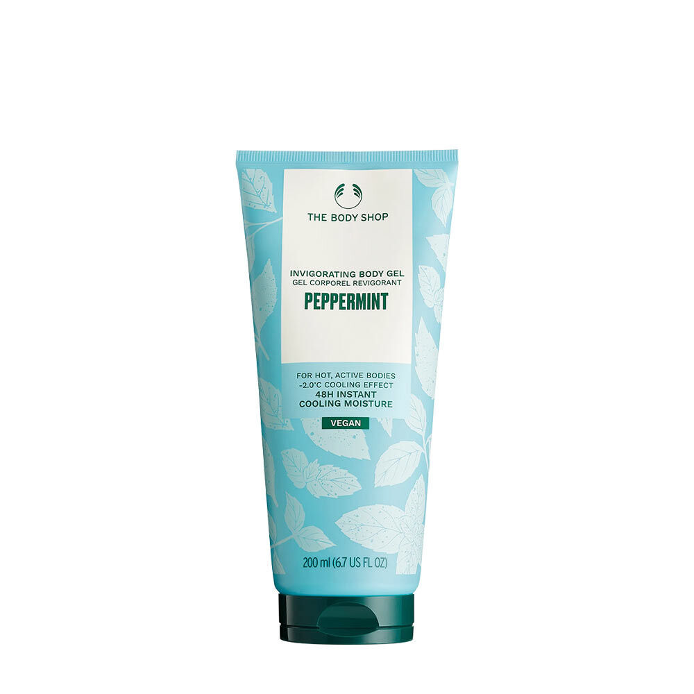 The Body Shop – osviežujúci telový gél s mätou piepornou (200 ml) – Viking Supplements
