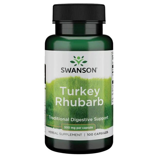 Turecká rebarbora – 100 kapsúl – Viking Supplements