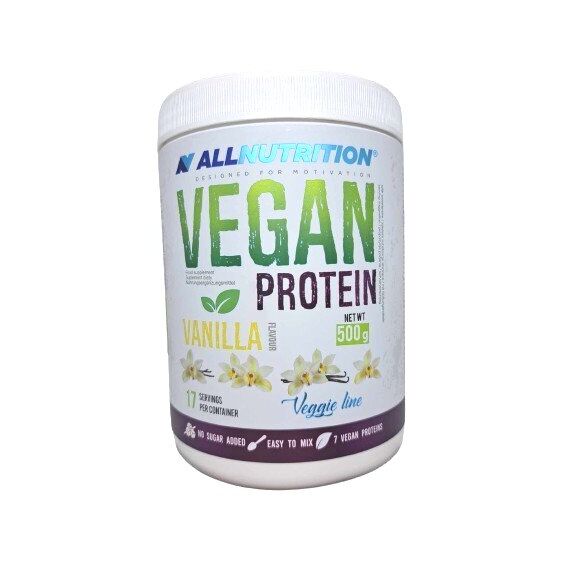 Allnutrition - Vegan Protein, Vanilla - 500g