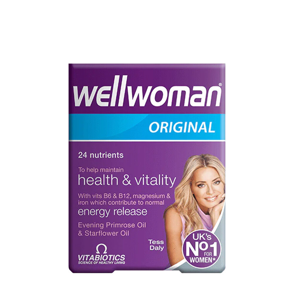 Vitabiotics Wellwoman Original - Multivitamin For Women (30 Capsules) - Viking Supplements