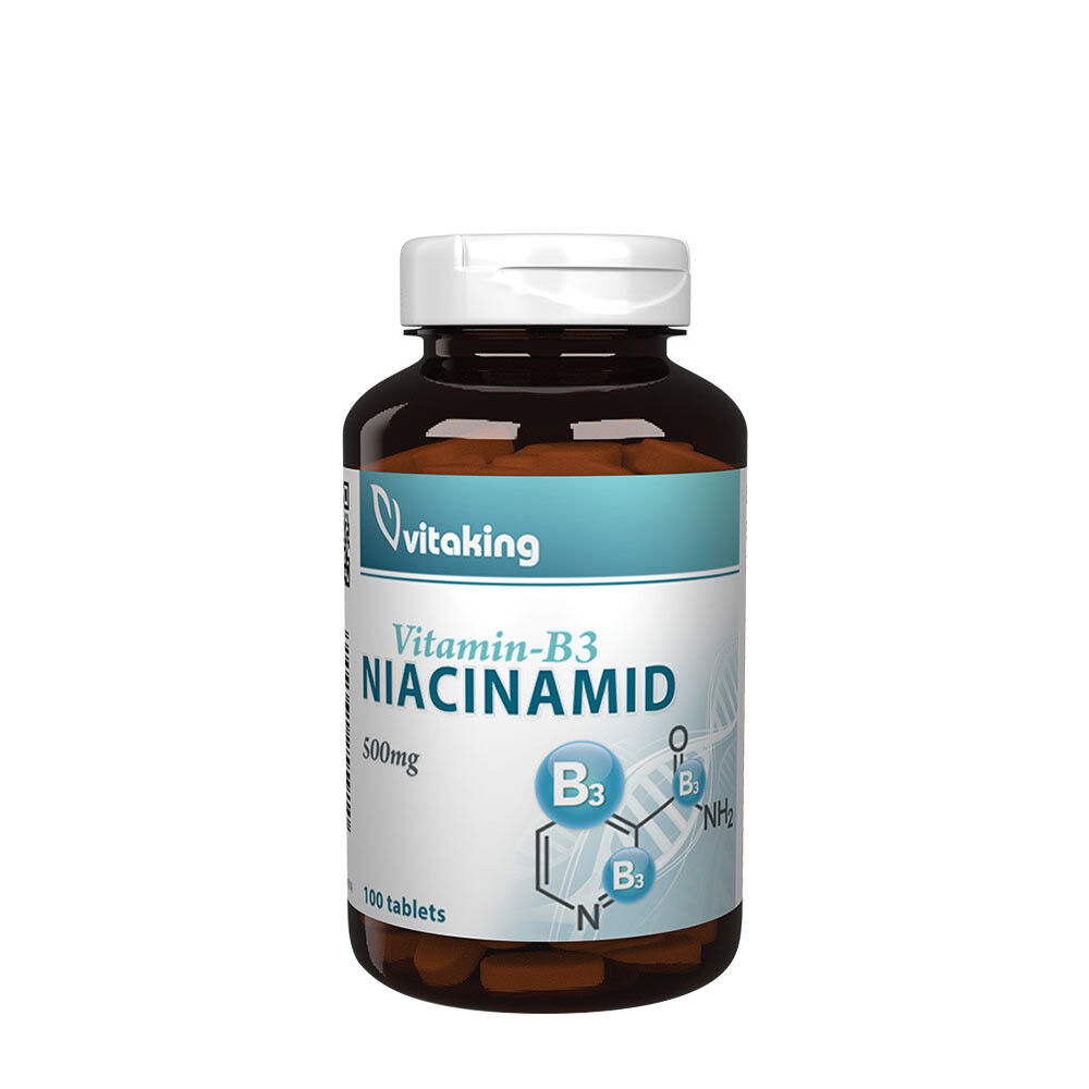 Vitaking B3 Niacinamid 500 mg (100 tabliet) – Viking Supplements