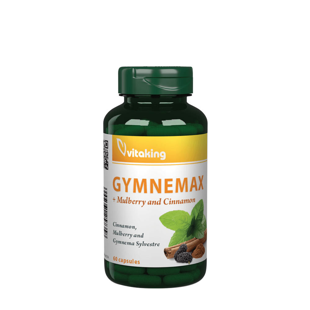 Vitaking Gymnemax + Mulberry and Cinnamon 750 mg (60 Capsules) - Viking Supplements