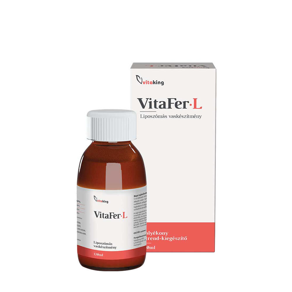 Vitaking Vitafer jernsirup (120 ml) billede