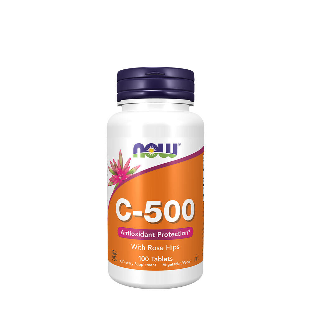 Vitamín C-500 so šípkami – 100 tabliet – Viking Supplements