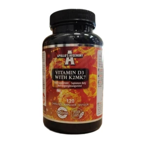 Vitamín D3 s K2 MK7 – 120 vcaps – Viking Supplements
