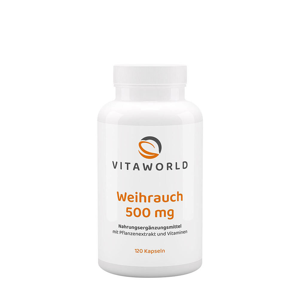Vitaworld Frankincense 500 mg (120 kapsler)