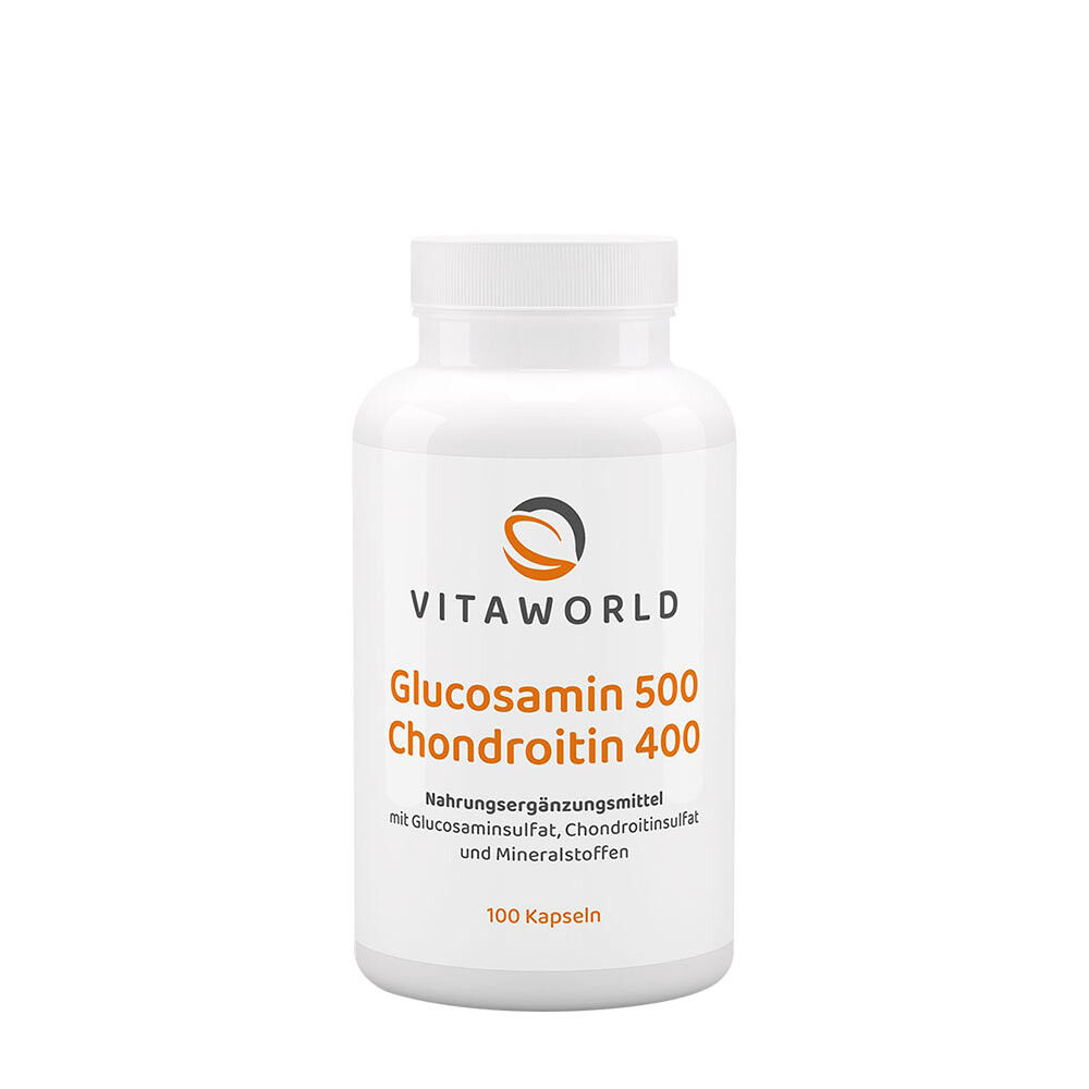 Vitaworld Glukózamín 500 + Chondroitín 400 (100 kapsúl) – Viking Supplements