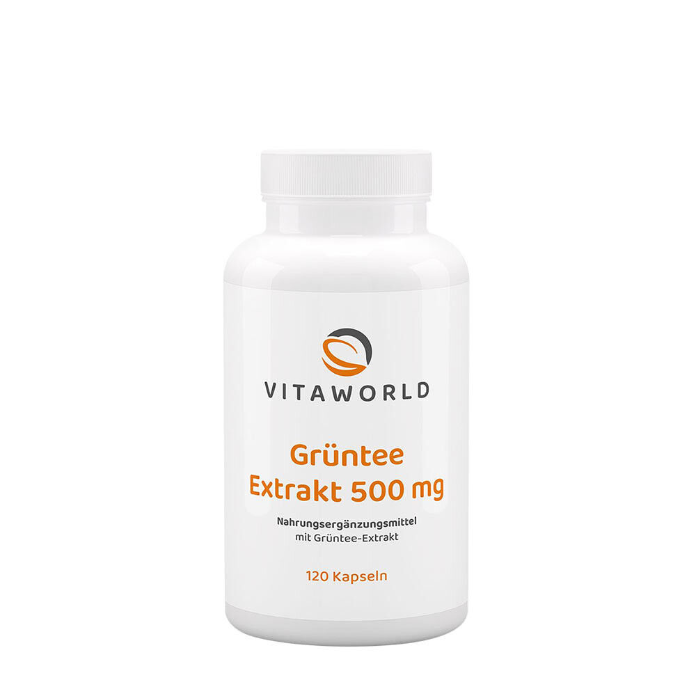 Vitaworld Extrakt zo zeleného čaju 500 mg (120 kapsúl) - Viking Supplements