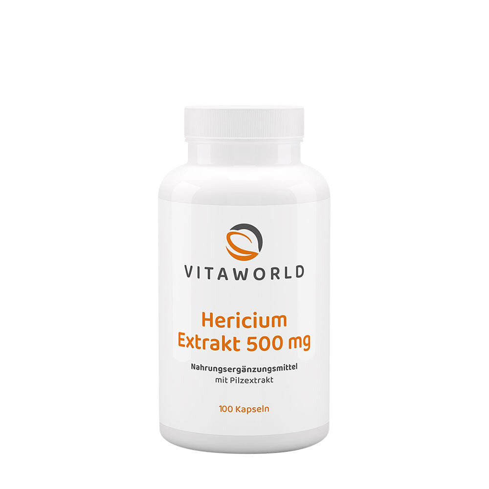 Vitaworld – extrakt z hericiumu 500 mg (100 kapsúl) – Viking Supplements