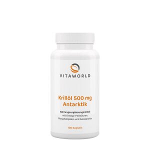 Vitaworld Krill Oil Antarctica 500 mg (100 Capsules) - Viking Supplements