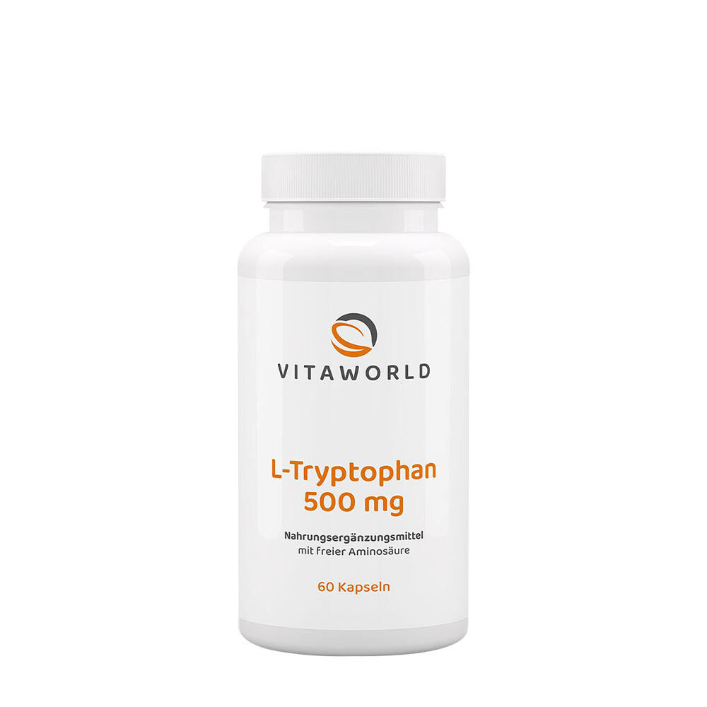 Vitaworld L-tryptofán 500 mg (60 kapsúl) – Viking Supplements
