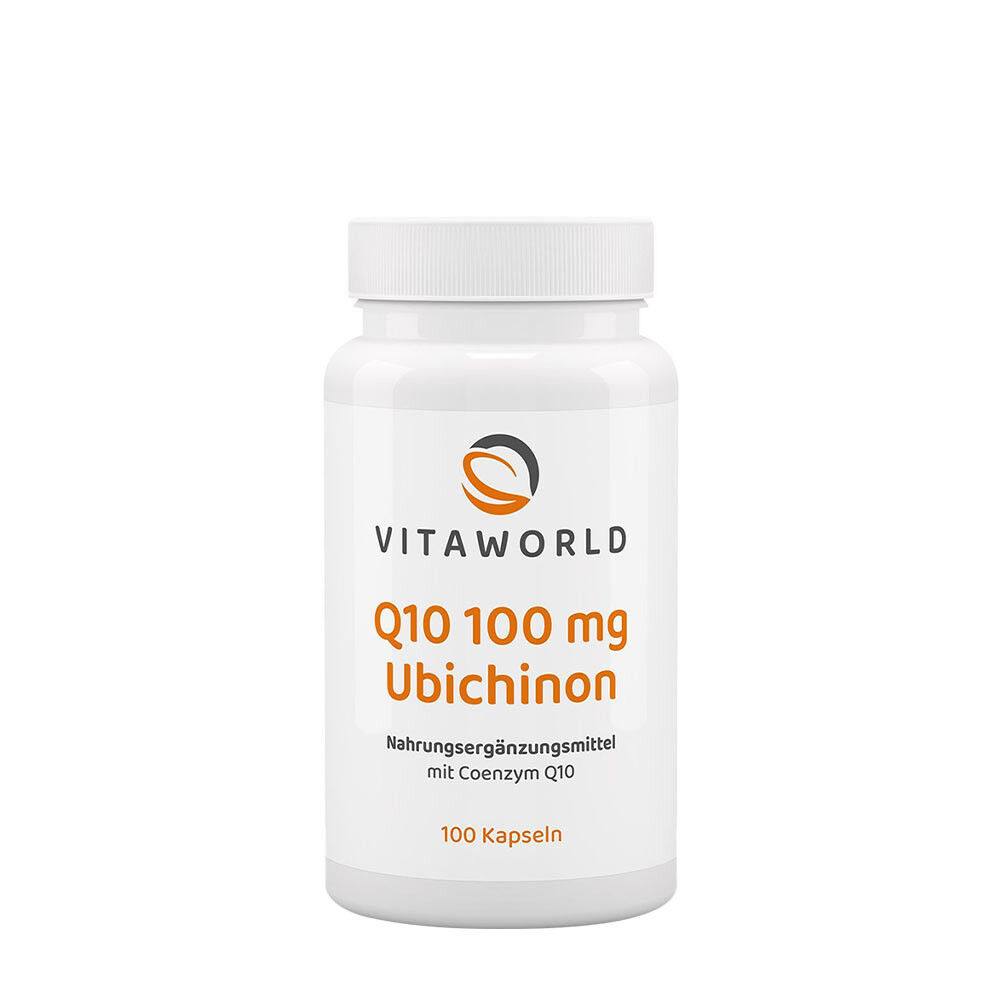 Vitaworld Q10 100 mg ubichinón (100 kapsúl) – Viking Supplements