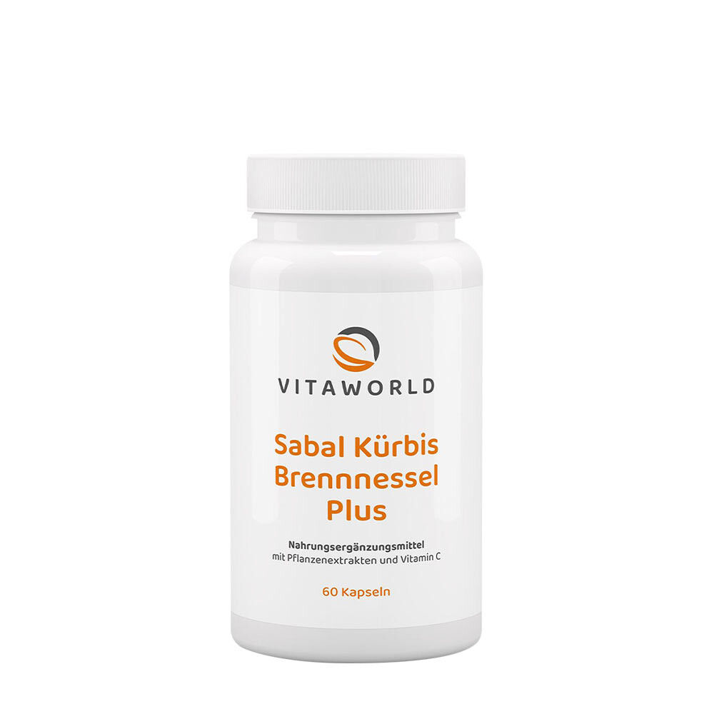 Vitaworld Sabal Pumpkin Nettle Plus (60 kapsúl) – Viking Supplements