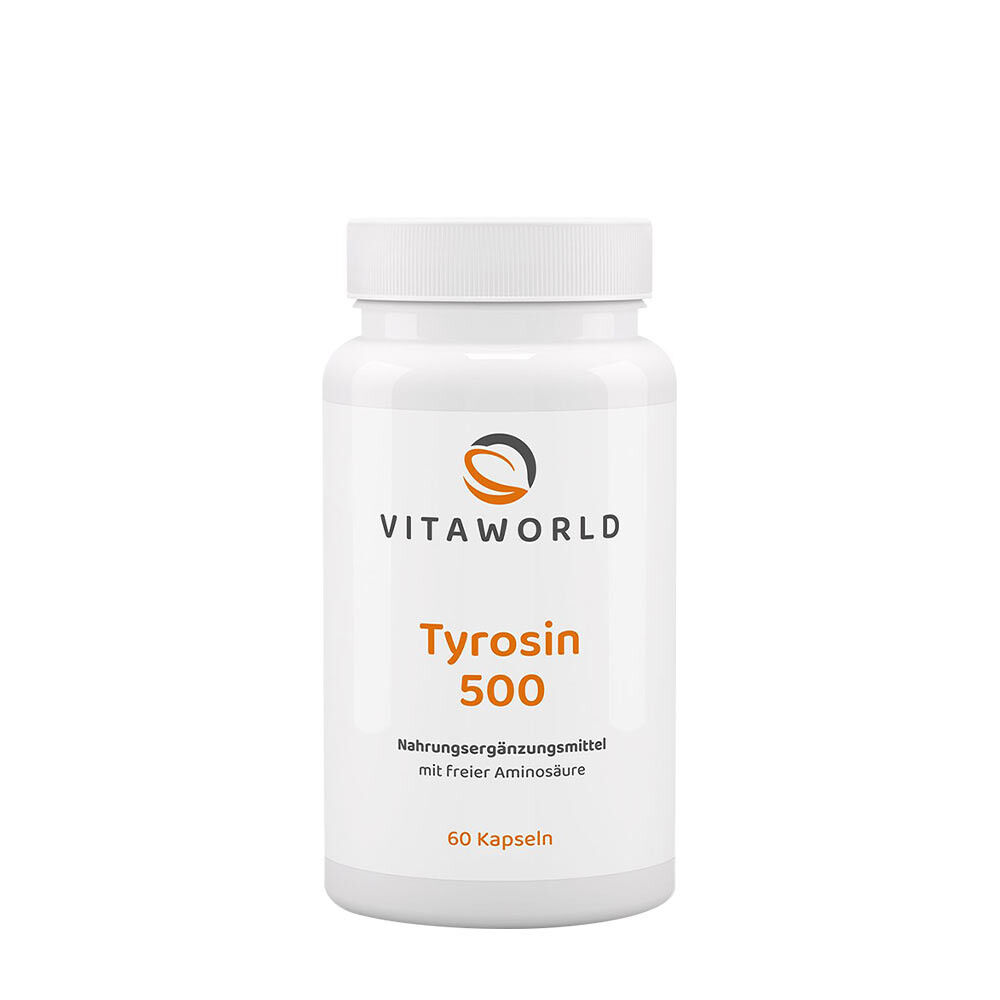 Vitaworld Tyrozín 500 mg (60 kapsúl) – Viking Supplements