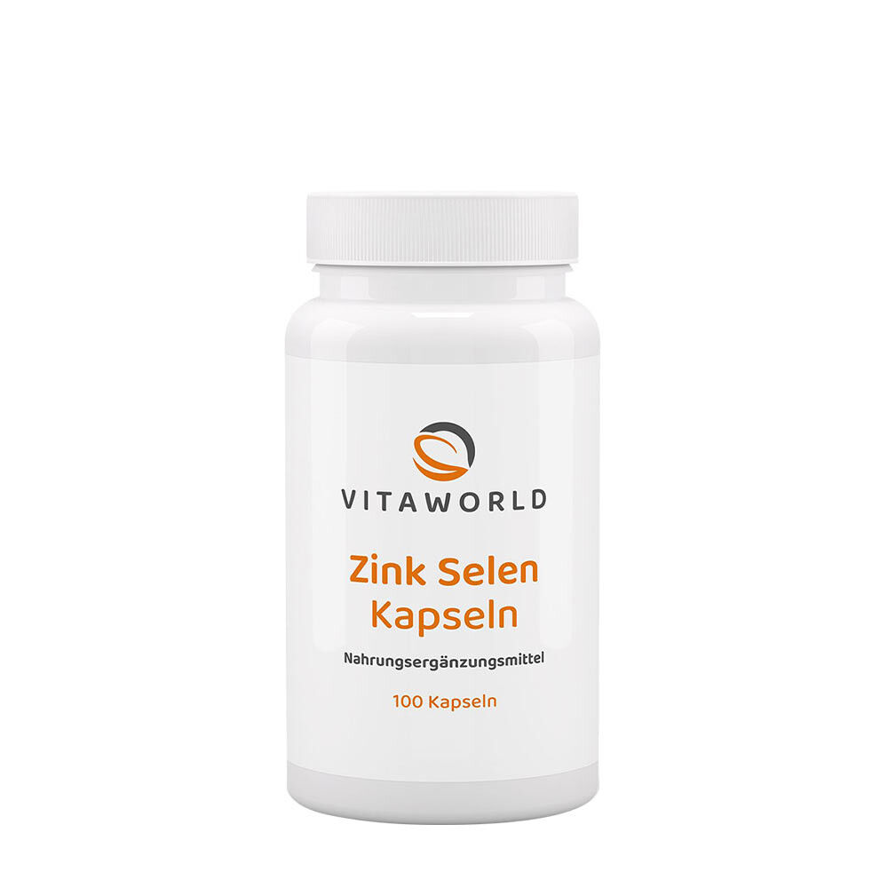 Vitaworld Zinok a selén (100 kapsúl) – Viking Supplements